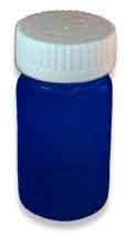 Blue Preferred Vials with Child Resistant Caps
